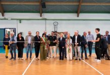 Rosà inaugura il Pala Rosa riqualificato: sicurezza ed energia per oltre 1,5 milioni Pala Rosa riqualificato, il taglio del nastro nel palazzetto di Rosà