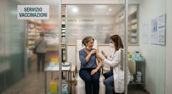Vaccino antinfluenzale nelle farmacie vicentine, somministrazione del vaccino in farmacia