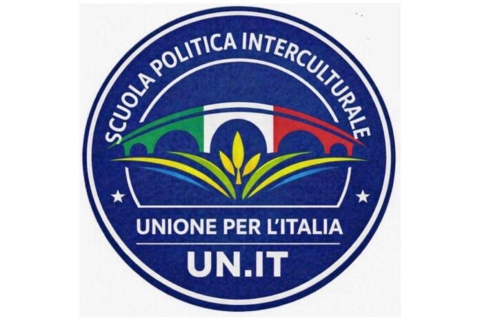 Unione per l’Italia presenta l’organigramma e avvia una scuola politica interculturale Scuola politica Unione per l’Italia, emblema del movimento interculturale UN.IT