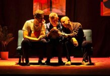 Maschera d’Oro a Vicenza, il 31 ottobre in scena la commedia «Tre papà e un bebè» Maschera d’Oro Vicenza, scena di Tre papà e un bebè