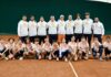 Tennis Comunali Vicenza rimonta Crema e vince 4-2 nel campionato di Serie A1 Tennis Comunali Vicenza, squadra e ragazzi della scuola tennis dopo la vittoria casalinga contro Crema