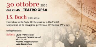 Settant’anni dell’OPSA, a Rubano un concerto di Bach con orchestra e coro Concerto per i 70 anni dell’OPSA, locandina con musiche di Bach e anniversario della prima pietra