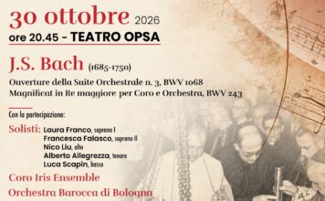 Settant’anni dell’OPSA, a Rubano un concerto di Bach con orchestra e coro Concerto per i 70 anni dell’OPSA, locandina con musiche di Bach e anniversario della prima pietra