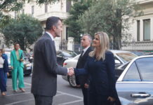 Costa Rica, la presidente Laura Fernández Delgado in visita ufficiale all’IILA a Roma Visita della presidente del Costa Rica all’IILA, Laura Fernández Delgado accolta da Giorgio Silli a Roma