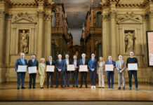 Premio Pigafetta 2026, Vicenza celebra al Teatro Olimpico imprese e ambasciatori Premio Pigafetta 2026, premiati e rappresentanti istituzionali sul palco del Teatro Olimpico di Vicenza