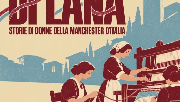 Fuori canovaccio a Magrè, locandina dello spettacolo Intrecci di lana di Schio Teatro 80