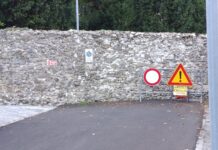 Schio, muro di Santa Maria in Valle ed ex Hotel Eden: FdI chiede verifiche al Comune Schio, verifiche sul muro e sull’ex Hotel Eden: la muratura transennata