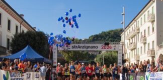 StrArzignano 2026, Nicola Detto e Miriam Sartor vincono la dodicesima edizione ad Arzignano StrArzignano 2026, la partenza della gara ad Arzignano