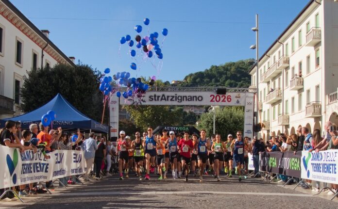 StrArzignano 2026, Nicola Detto e Miriam Sartor vincono la dodicesima edizione ad Arzignano StrArzignano 2026, la partenza della gara ad Arzignano