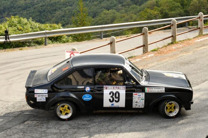 Team Bassano al Rally Sanremo Storico con la Ford Escort RS numero 39 Team Bassano al Rally Sanremo Storico con la Ford Escort RS numero 39