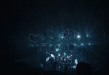 TECHNE a Vicenza, immagini e suono dal vivo nella performance di Guderzo e Coquinati TECHNE a Vicenza, performance audiovisiva dal vivo tra luci, immagini e suono