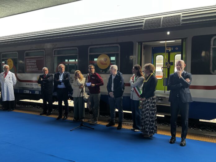 Treno della Salute 2026, screening gratuiti in dieci città venete fino al 13 novembre Treno della Salute 2026