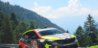Trofeo Rally ACI Vicenza 2026, Bertolini e Toffano campioni dopo il Città di Bassano Alex Bertolini vincitore del Trofeo Rally ACI Vicenza 2026