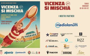 Vicenza Si Mischia, 1.500 presenze al Gobbato: Monti Rovigo vince la Coppa Mediolanum Vicenza Si Mischia, giovani rugbisti allo Stadio Gobbato