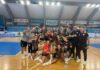Volksbank Vicenza Volley parte forte in B1: vittoria per 3-1 sul campo dell’Imoco Volksbank Vicenza Volley vince a San Donà, squadra e staff festeggiano il successo