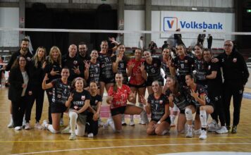 Serie B1, Volksbank Vicenza Volley vince il derby con Ipag Noventa e resta a punteggio pieno Volksbank Vicenza Volley vince il derby con Ipag Noventa e festeggia il successo per 3-0