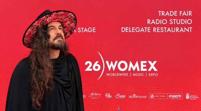 Luca Bassanese presenta “TÈRA” in lingua veneta al WOMEX 2026 di Las Palmas e guarda all’Europa Luca Bassanese al WOMEX 2026 di Las Palmas con il nuovo album TÈRA