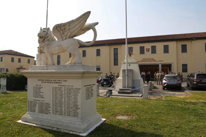 Basi Usa, caserma Ederle, interno (foto di Dania Ceragioli)