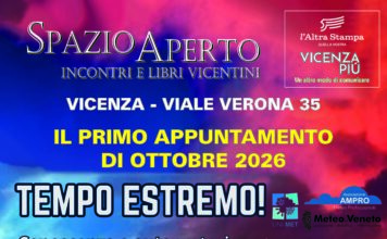“Tempo estremo” a Vicenza: Marco Rabito porta a “Spazio aperto” in viale Verona 35 meteorologia e autoprotezione Tempo estremo a Vicenza, incontro con il meteorologo Marco Rabito a Spazio aperto